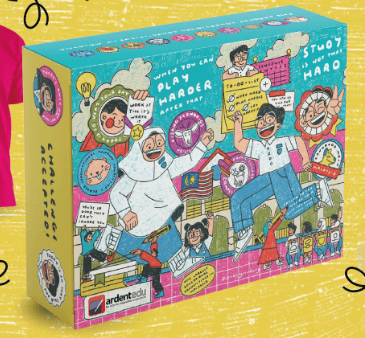 “STUDY HARD PLAY HARDER” – MERCHANDISE