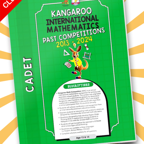 Kangaroo Math Competition Malaysia 2013-2024 CADET (Form 1 & 2)