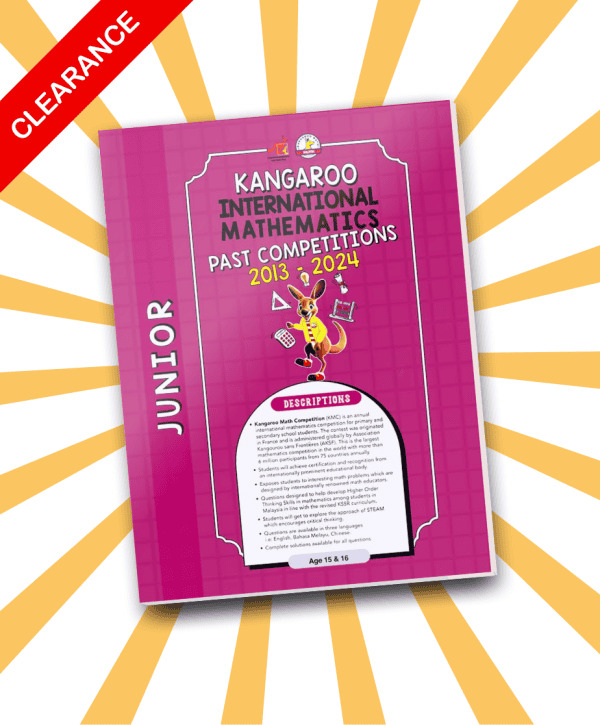 Kangaroo Math Competition Malaysia 2013-2024 JUNIOR (Form 3 & 4)