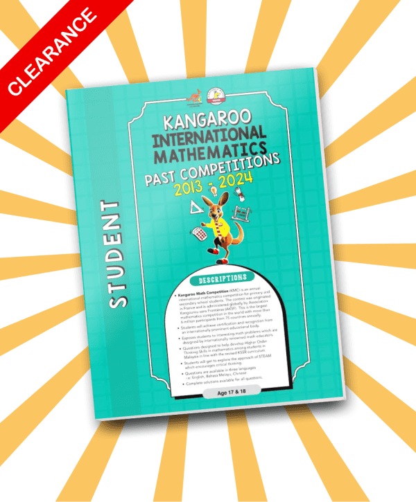Kangaroo Math Competition Malaysia 2013-2024 STUDENT (Form 5 & 6)