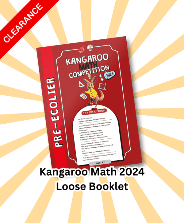 PRE-ECOLIER 2024 Loose Booklet