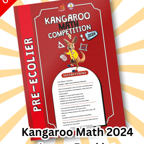 PRE-ECOLIER 2024 Loose Booklet