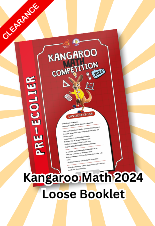 PRE-ECOLIER 2024 Loose Booklet
