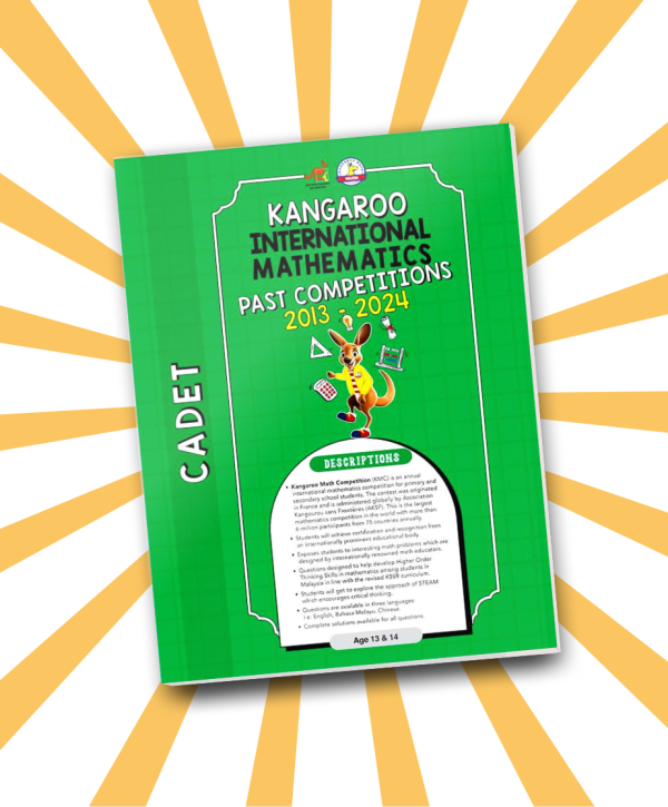 NEW! Kangaroo Math Competition Malaysia 2013-2024 CADET (Form 1 & 2)