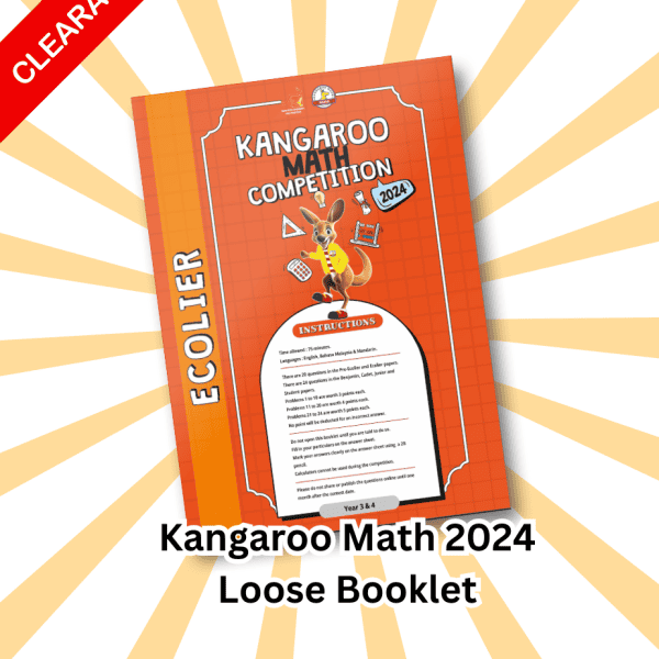 ECOLIER 2024 Loose Booklet