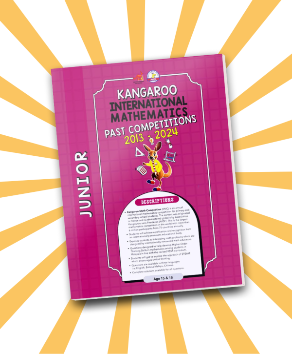 NEW! Kangaroo Math Competition Malaysia 2013-2024 JUNIOR (Form 3 & 4)