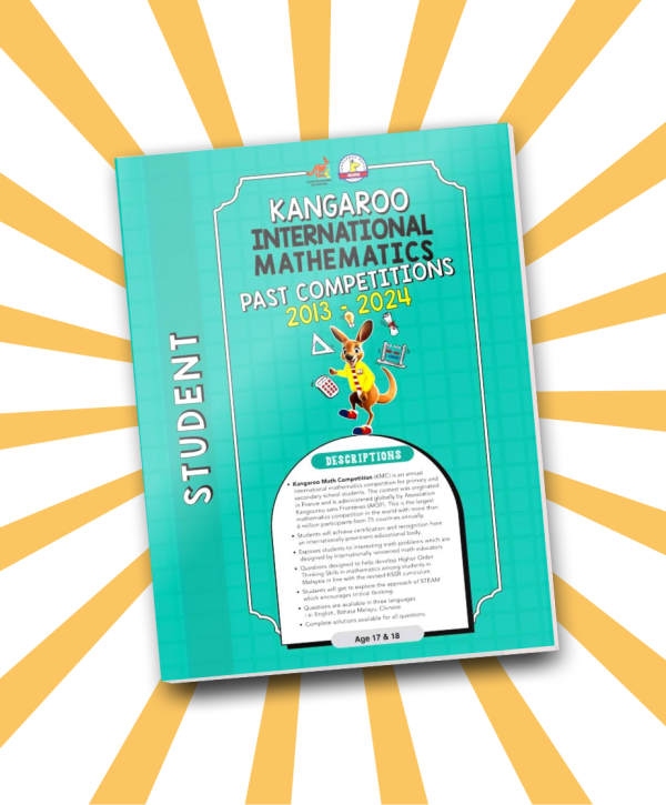 NEW! Kangaroo Math Competition Malaysia 2013-2024 STUDENT (Form 5 & 6)