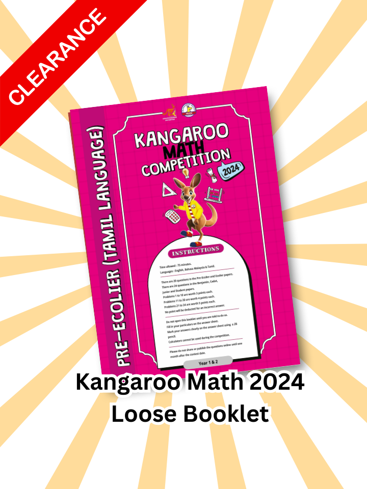 PRE-ECOLIER 2024 Loose Booklet