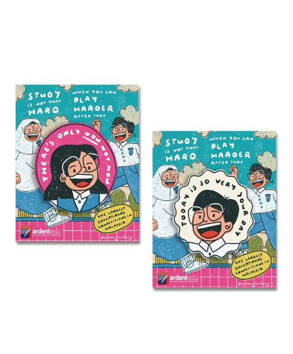 Magnetic Metal Pin (Boy & Girl Edition)