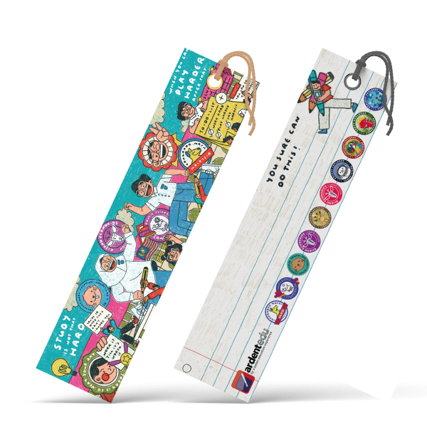 Magnetic Vinyl Bookmark