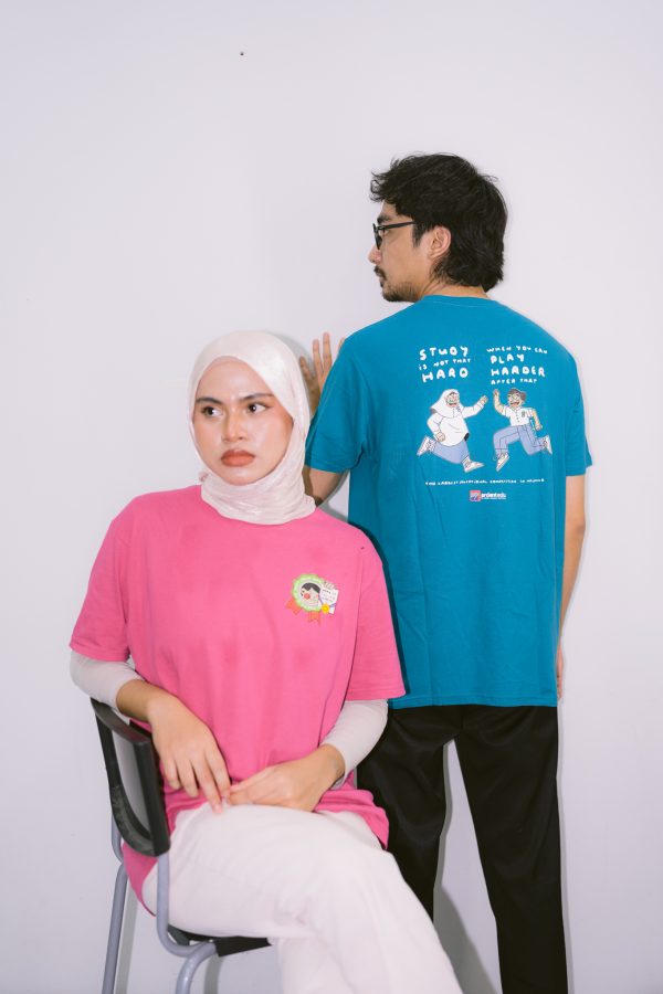 Study Hard Play Harder T-Shirt (Short Sleeve)