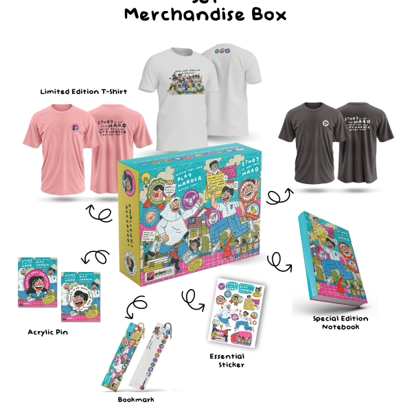 EXCLUSIVE STUDY HARD PLAY HARDER BOX SET