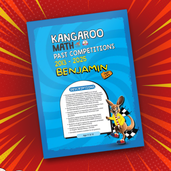 Kangaroo Math Past Competitions 2013-2025 BENJAMIN (Year 5 & 6)