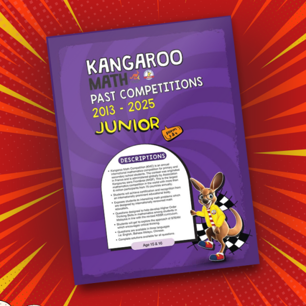 Kangaroo Math Past Competitions 2013-2025 JUNIOR (Form 3 & 4)