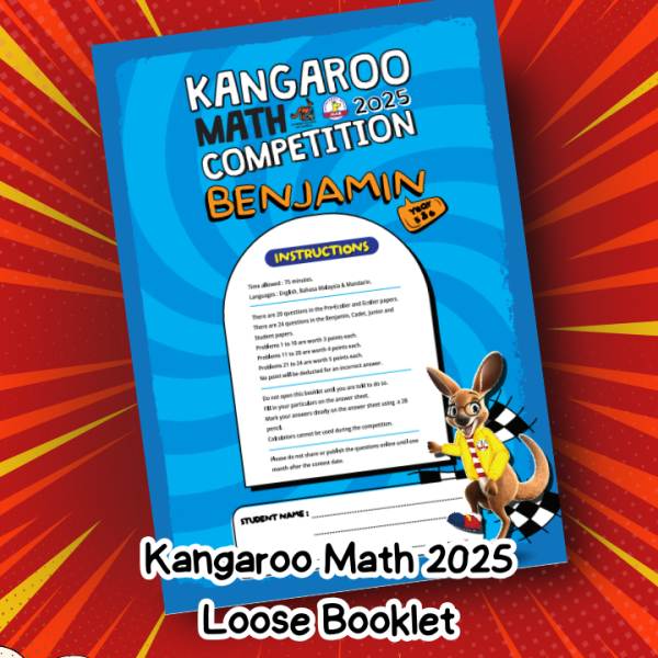 Kangaroo Math 2025 Booklet BENJAMIN (Year 5 & 6)