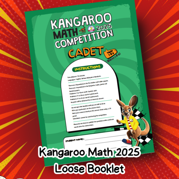 Kangaroo Math 2025 Booklet CADET (Form 1 & 2)